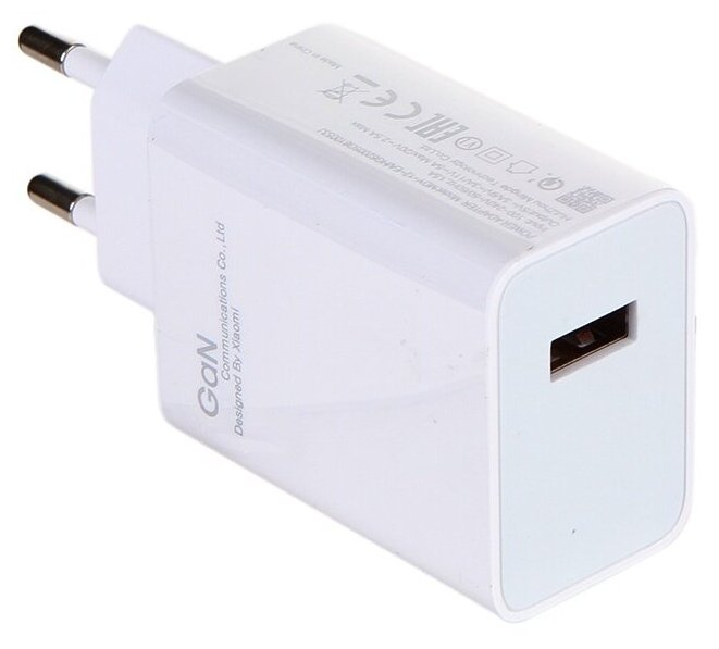 Сетевое зарядное устройство Xiaomi Adaptor 67W (MDY-12E-EF) White