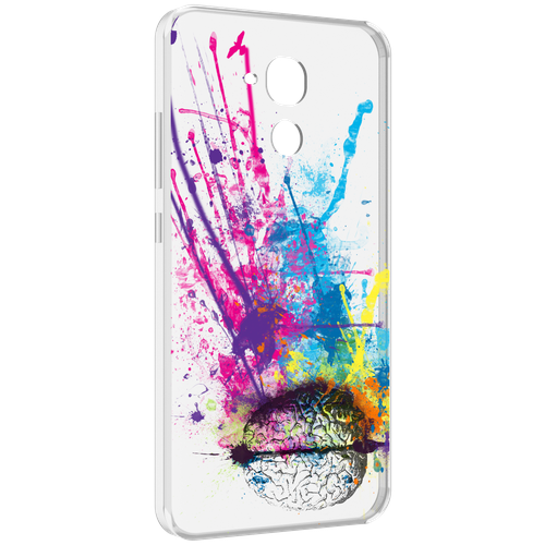 Чехол MyPads яркий красочный мозг для Huawei Honor 5C/7 Lite/GT3 5.2 задняя-панель-накладка-бампер