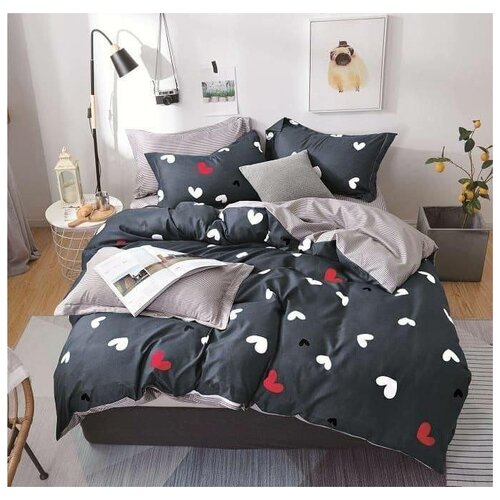 Комплект постельного белья Lorida/Евро/Сатин/наволочки 50x70, 70х70