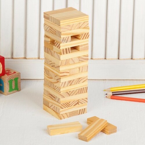 Игра настольная Падающая башня 20,5 x 6 x 6 см