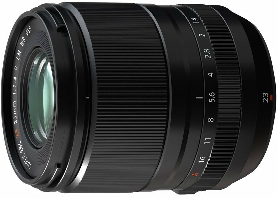 Fujinon XF 23mm f/1.4 R LM WR, черный