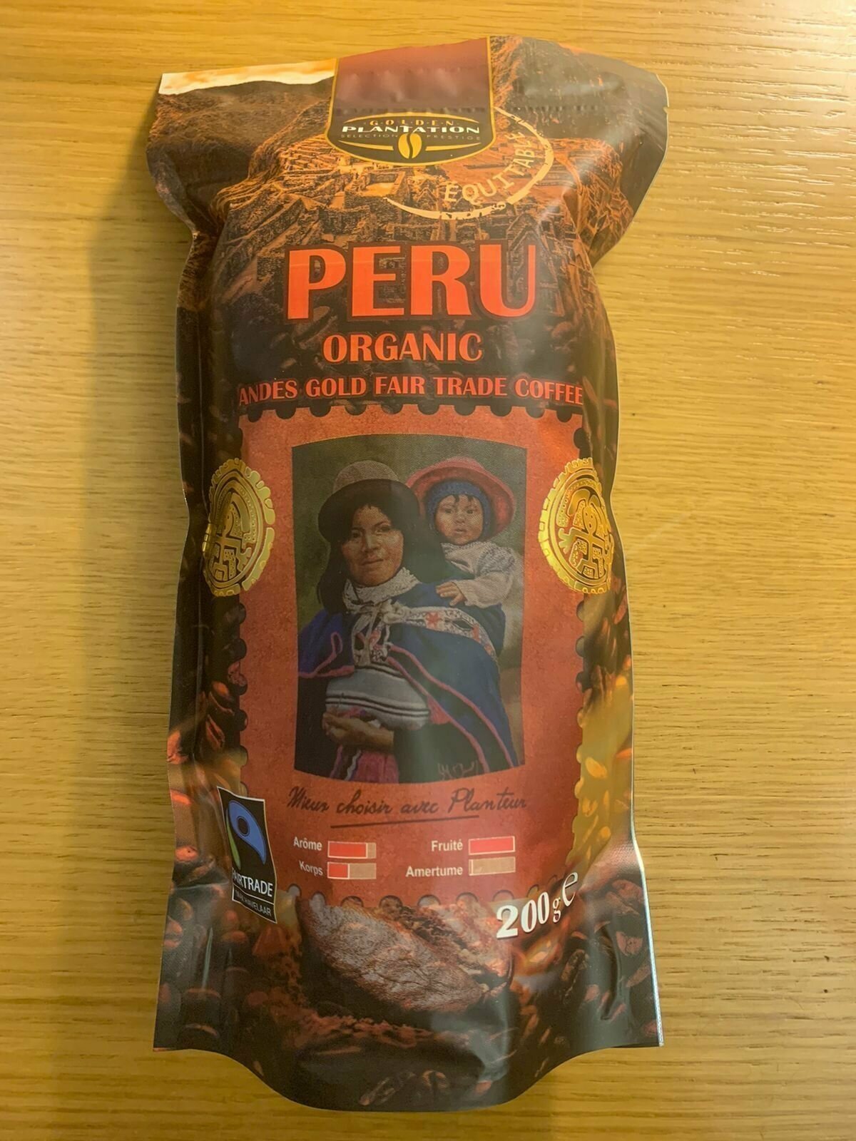 Растворимый кофе "PERU" Plantation Golden 200 гр.