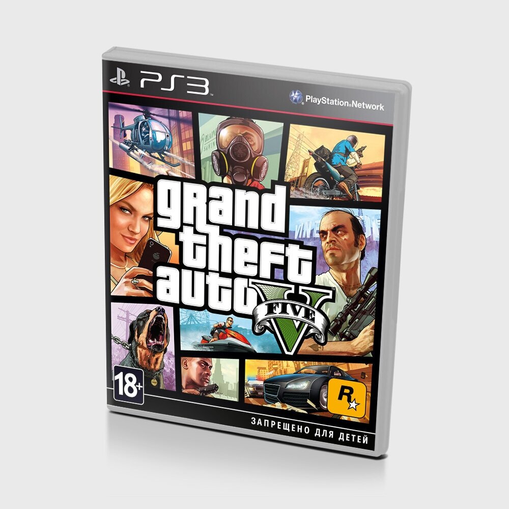 Игра GTA V (PS3) Русские субтитры