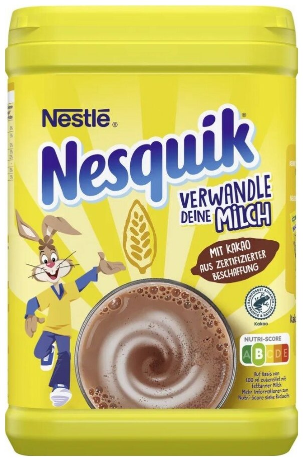 Какао-напиток растворимый Nestlé Nesquik в банке, 900г - фотография № 3