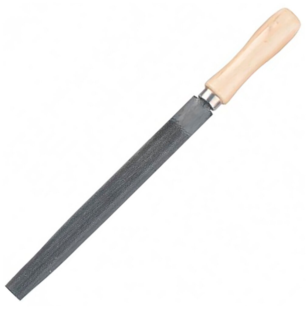 Напильник, 300 мм, полукруглый, деревянная ручка, СИБРТЕХ 16332 - фотография № 2