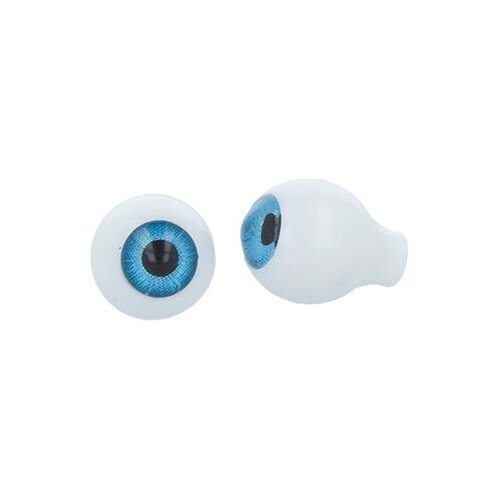 Padico Co Глаза акриловые для кукол №1 2 шт 6мм голубые 406215