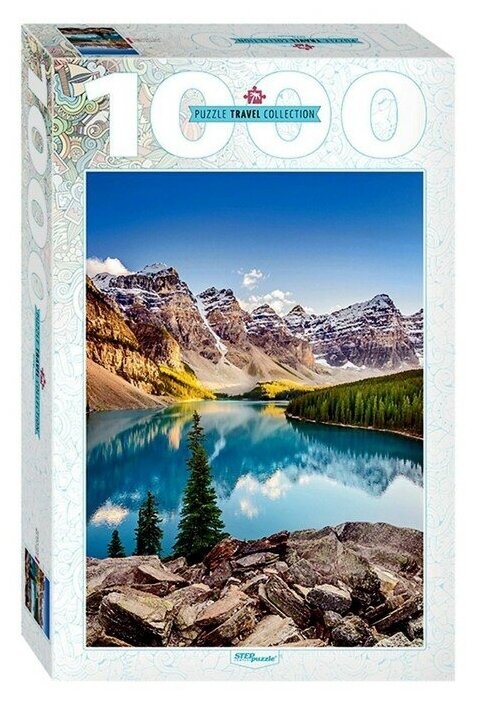 Пазл Step Puzzle Travel Collection Озеро в горах 1000 шт. - фото №1