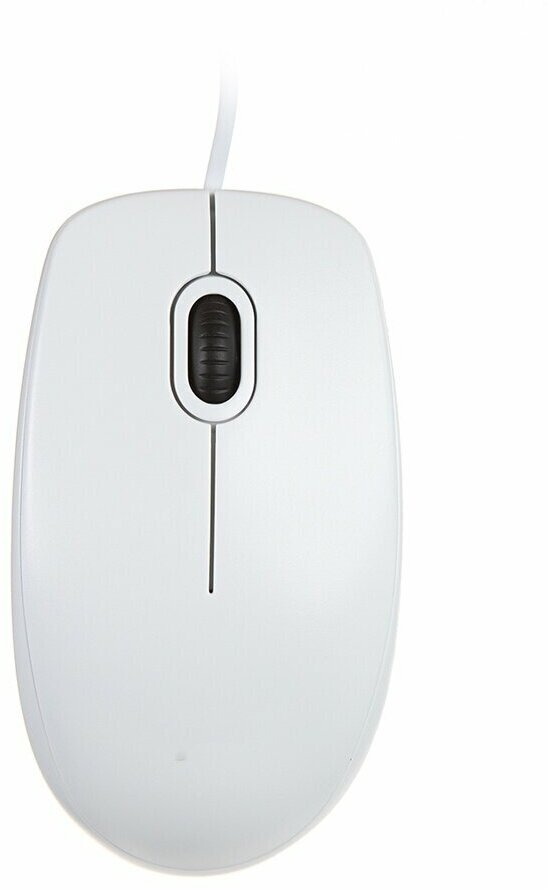 Мышь Logitech B100 USB White 910-003360