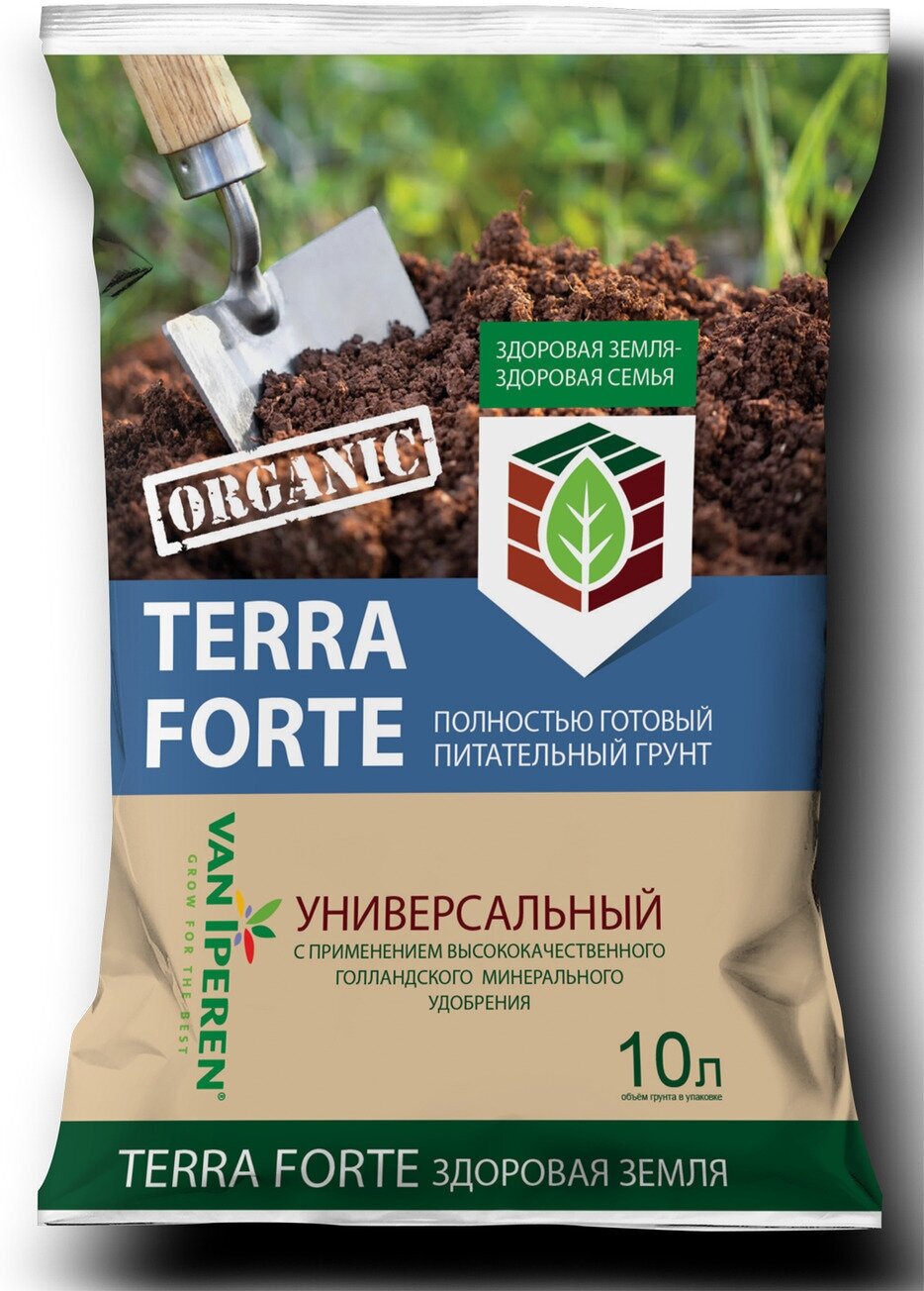 Питательный грунт "Terra Forte Здоровая Земля" 10 л.