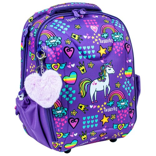 Ранец Belmil Sturdy Girl Purple Unicorn Sp