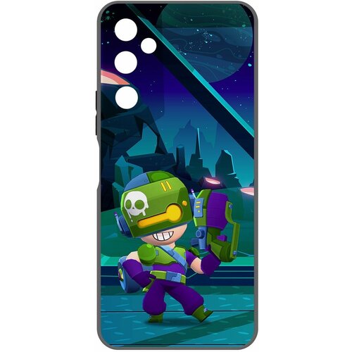 Чехол-накладка Krutoff Soft Case Brawl Stars - Контрабандистка Пенни для TECNO Pova Neo 2 черный чехол накладка krutoff soft case brawl stars контрабандистка пенни для tecno pova 4 черный