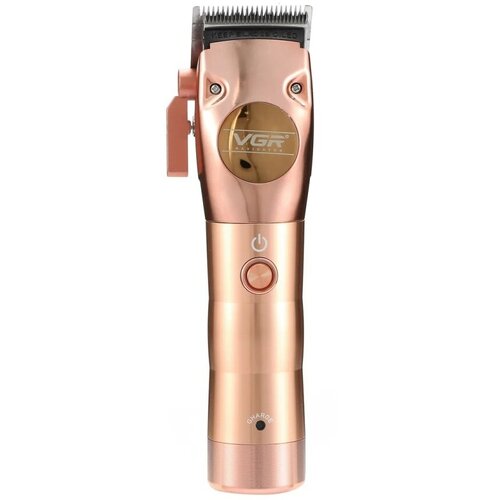 Машинка для стрижки Триммер для бороды и усов волос и тела VGR Professional VGR V-113 золотой 399000₽