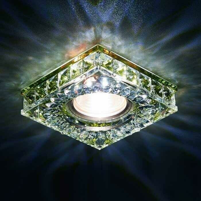 Встраиваемый светильник Ambrella light Crystal Led S251 GD - фотография № 2