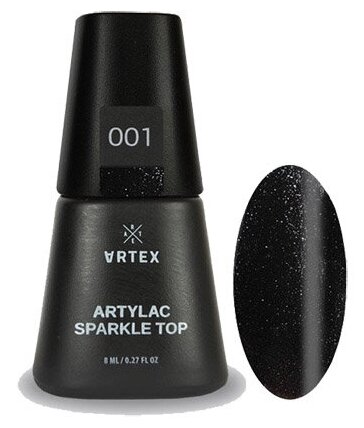 ARTEX, Artylac sparkle top 001 8 мл