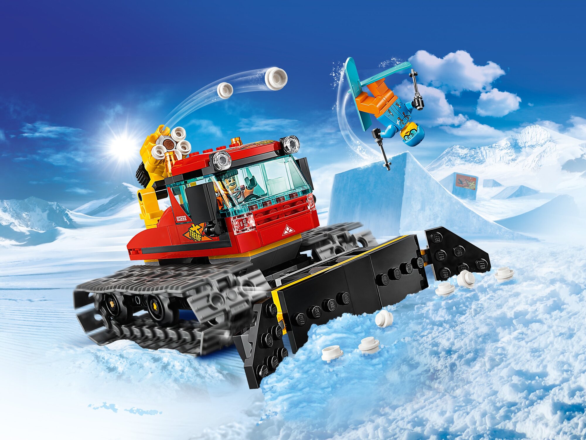 Lego City Great Vehicles 60222 Снегоуборочная машина Конструктор - фото №13