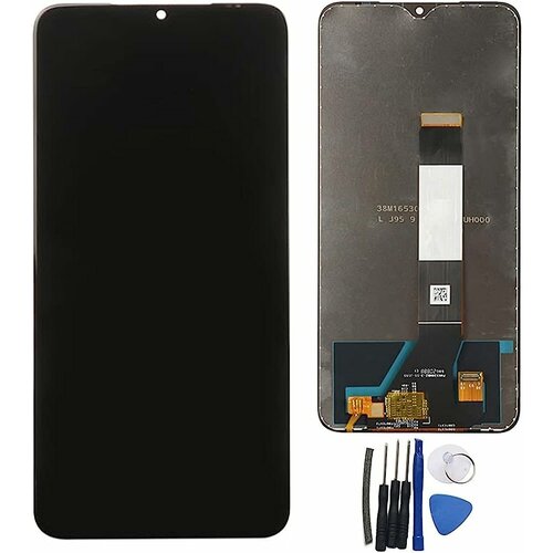 Дисплей для Xiaomi Poco M3/Redmi 9T (M2010J19CI) в сборе с тачскрином Черный дисплей для xiaomi poco m3 redmi 9t ips черный