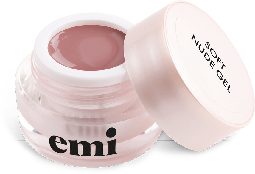 EMI SOFT PALE NUDE GEL камуфлирующий гель для наращивания ногтей 5ГР