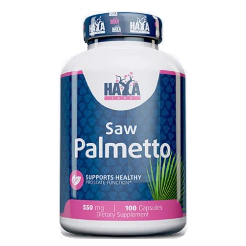 Haya Labs Saw Palmetto 550mg. (100 капс.)