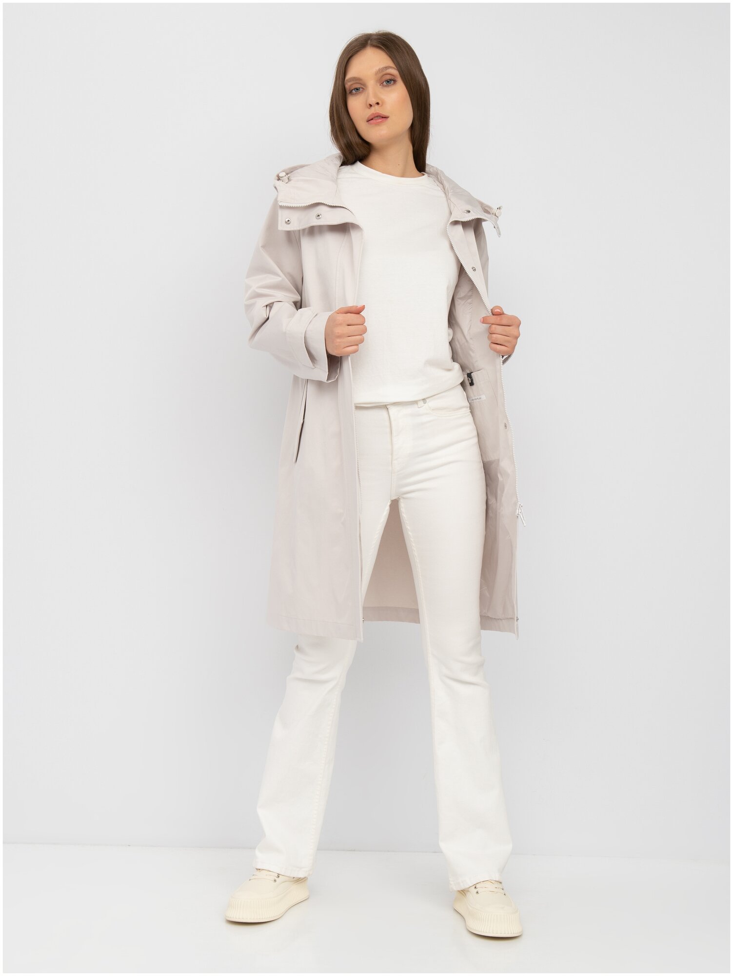 Куртка Gerry Weber, размер 40 / M, бежевый — фото 1