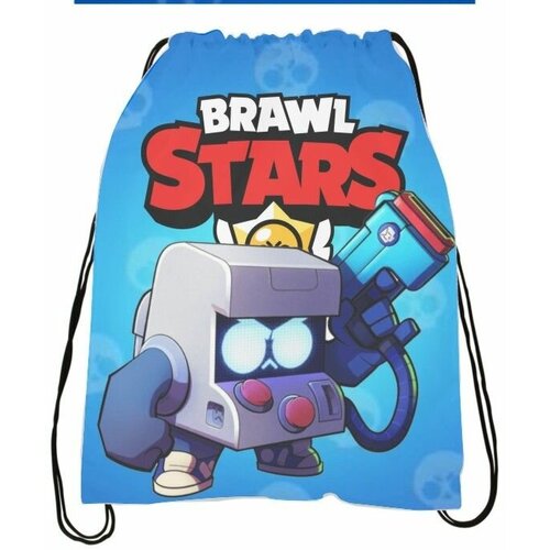 Сумка-мешок для обуви Brawl Stars, Бравл Старс №3 сумка мешок для обуви brawl stars бравл старс 4