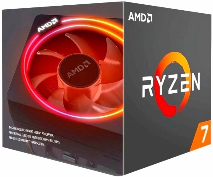 Процессор AMD Ryzen 7 2700X AM4 8 x 3700 МГц