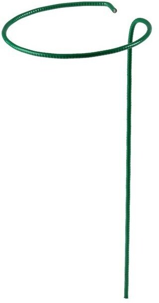 Кустодержатель для клубники, d = 15 см, h = 25 см, ножка d = 0,3 см, металл, зелёный, Greengo(10 шт.)
