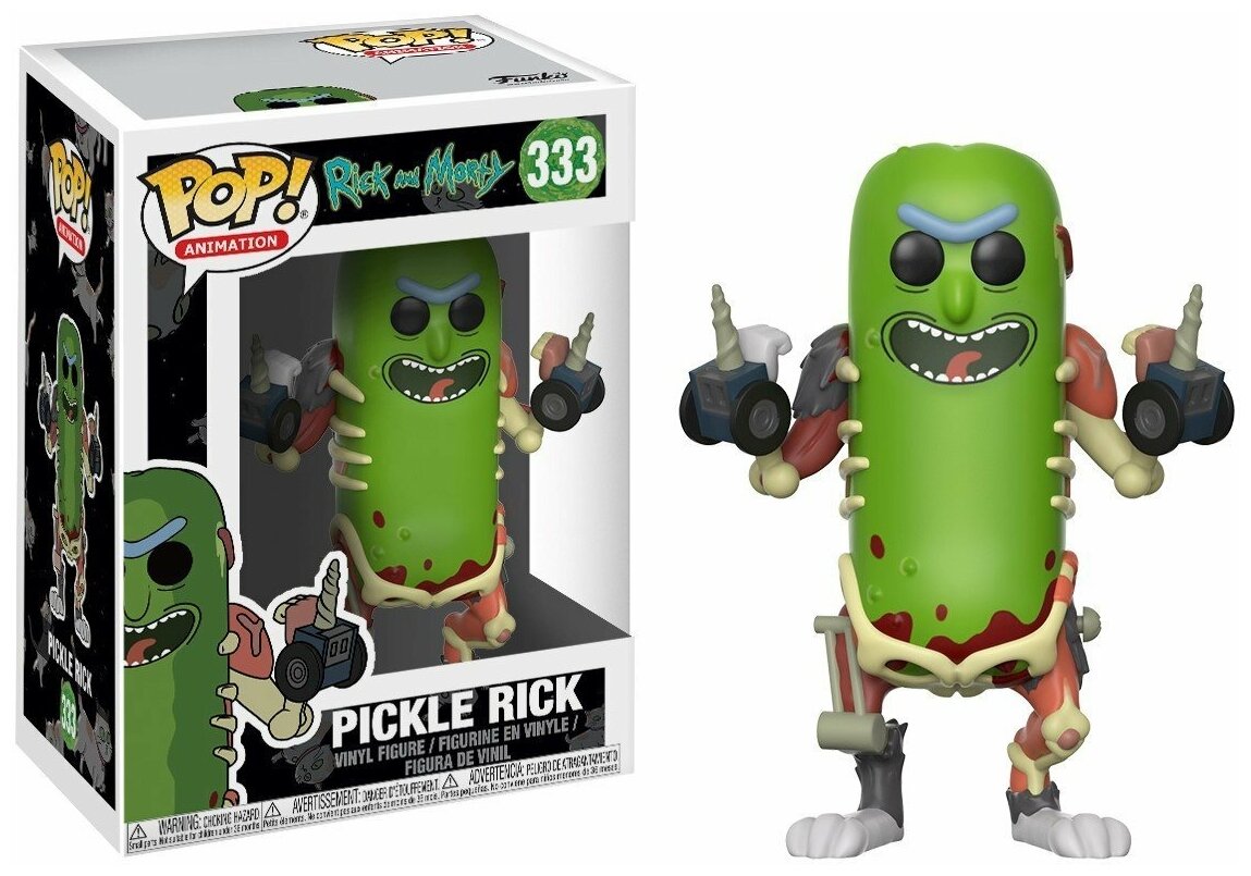 Фигурка Funko POP! Vinyl: Rick & Morty: Pickle Rick 27854