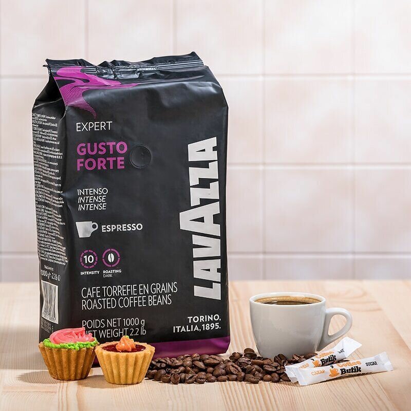 Кофе в зернах Lavazza Gusto Forte 1 кг.