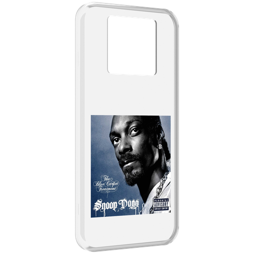 Чехол MyPads Snoop Dogg THA BLUE CARPET TREATMENT для Black Shark 3 5G / Black Shark 3S задняя-панель-накладка-бампер