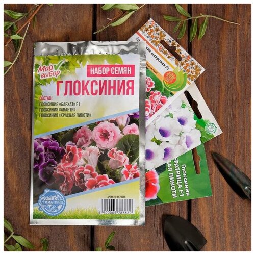 Наборы Семян цветов ТероПром 6578366 Глоксиния 