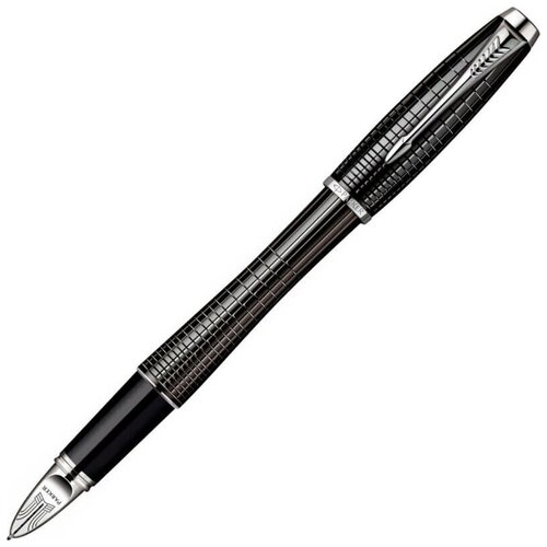 Ручка 5 пишущий узел Parker Urban Premium Ebony Metal Chiselled S0976050