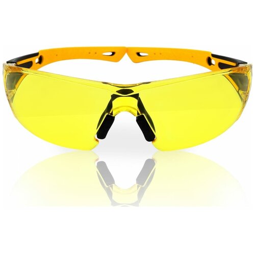 очки защитные открытые компаньон желтые Защитные открытые очки еланпласт Компаньон