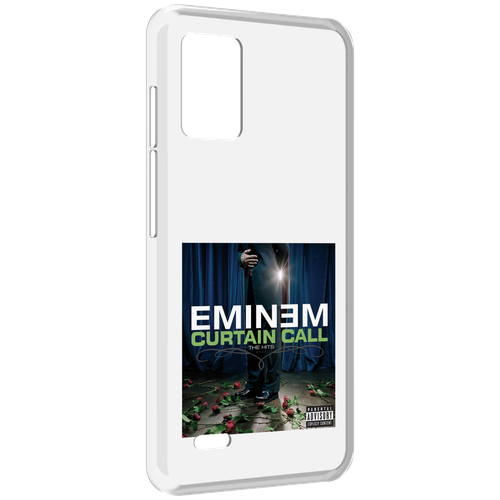 Чехол MyPads Eminem CURTAIN CALL, THE HITS для UMIDIGI Bison X10S / Bison X10G задняя-панель-накладка-бампер