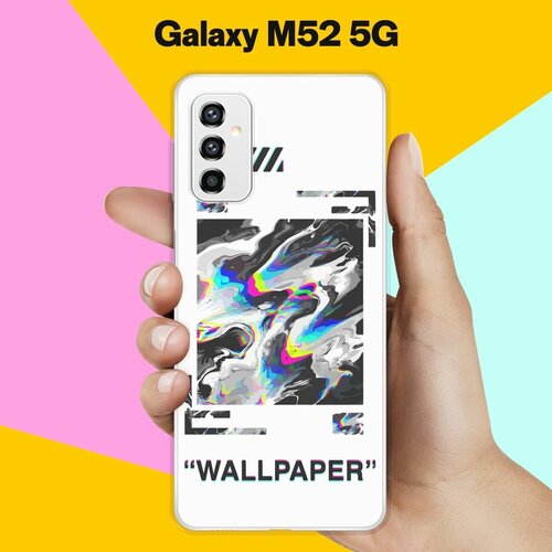 Силиконовый чехол на Samsung Galaxy M52 5G Набор 11 / для Самсунг Галакси М52