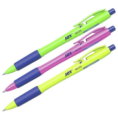 Ручка шариковая Ultra Glide Technology Joy Neon, синяя, 0,7 мм стимулятор с уникальной технологией pleasure air синий melt we vibe