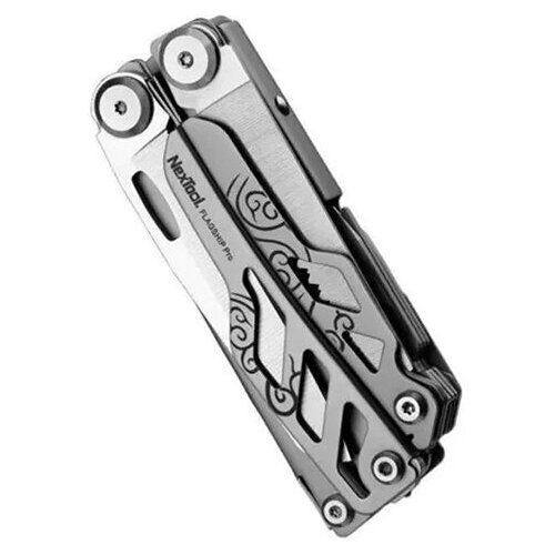 мультитул пассатижи nextool nextool vanguard multifunctional wrench ne20131 черный Мультитул Xiaomi NexTool Multifunction Knife Pro NE20143 (серебро)