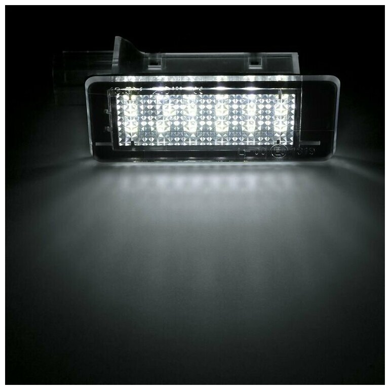 Светодиодная LED подсветка номера Renault 2
