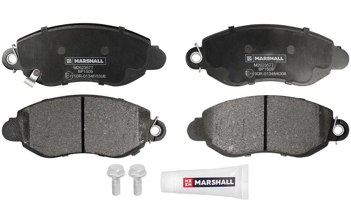 Тормозные колодки дисковые передние MARSHALL M2623577 для Ford Transit 00- // кросс-номер GDB1424