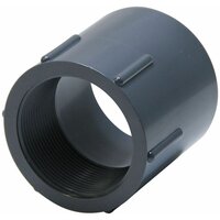 Муфта переходная ПВХ Aquaviva с внутренней резьбой d50х1-1/2" ( от 2 штук)