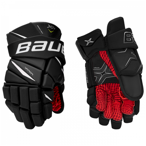 фото Перчатки хоккейные bauer vapor x2.9 s20 sr мужские(15 / черно- белый/15)