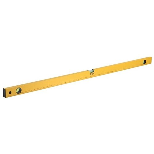 Уровень алюминиевый тундра, 3 глазка, линейка, 1200 мм для дома