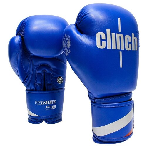 Боксерские перчатки Clinch Olimp New - синие, 10 унций