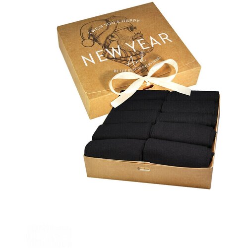 фото Мужские носки status, 10 пар, укороченные, размер 45-46, черный