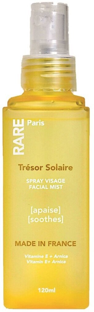 Успокаивающий тоник-мист для лица Rare Paris Trésor Solaire Soothing Facial Mist /120 мл/гр.