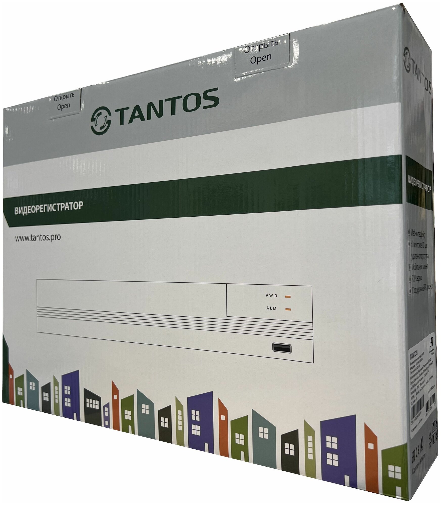 Видеорегистратор TANTOS HD (UVR) TSr-UV1616 Eco