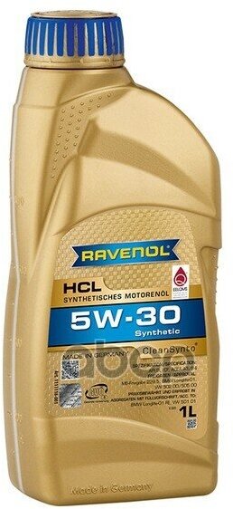 Ravenol Моторное Масло Ravenol Hcl Sae 5W-30 ( 1Л) New