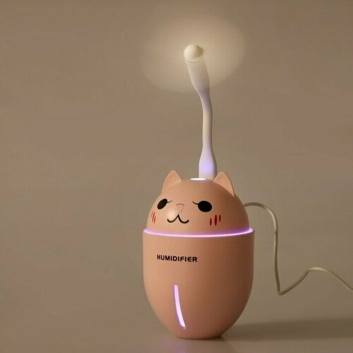 Увлажнитель воздуха LuazON HM-2 ультразвуковой 400 мл 2 Вт портативный серый 120300₽