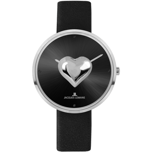 фото Наручные часы jacques lemans design collection, черный, серебряный