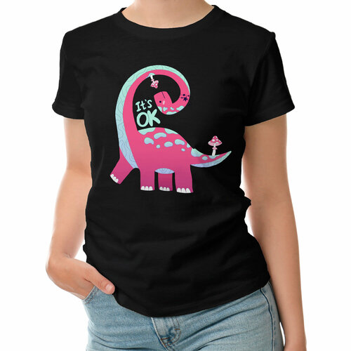 фото Футболка roly, размер s, черный