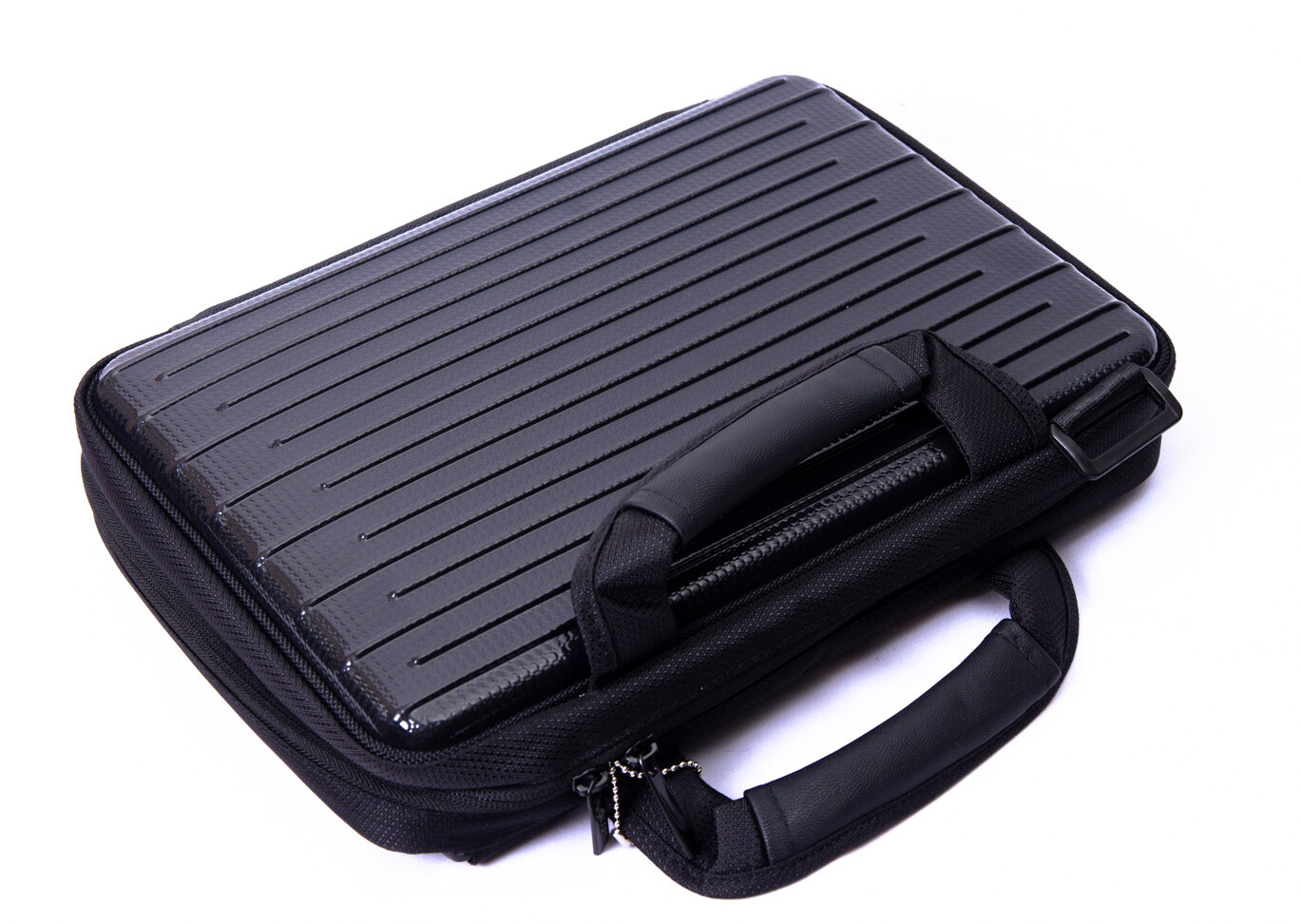 Сумка-слинг для ноутбука и планшета DICOM S11 черный глянец